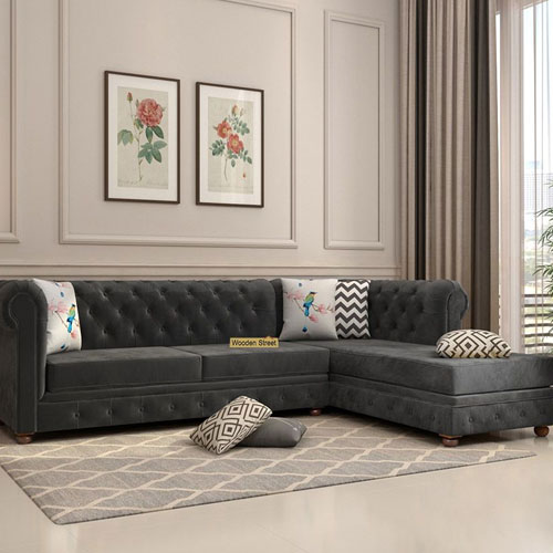 L Shape Sofa Manufacturer And Supplier In Lucknow